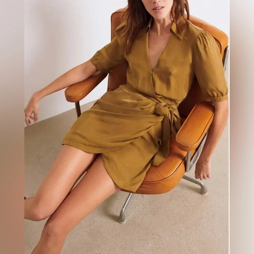 ba&sh Ada Crossover Mini Dress 8